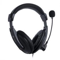 Fone headset go play fm35 preto com microfone