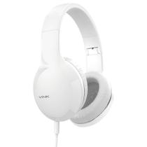 Fone headset go tune branco com microfone cabo 1.2m plug p2 estereo p3 - hg110tb - VINIK