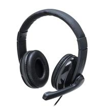 Fone Headset Headphone Com Fone E Microfone Cabo P2 Com Adptador P3 Business Lan House PC Notebook Computador Celular Sm