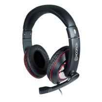 Fone Headset Hoopson, P2, Preto - F-036