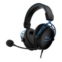 Fone Headset Hyperx Cloud Alpha s Mini Jack 3.5 MM Microfone Removivel - Preto/Azul HX-Hscas-BL/WW