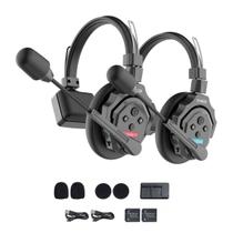 Fone Headset Intercomunicador Duplo Sem Fio Synco Xtalk X2