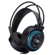Fone Headset LED Gamer com Microfone Estéreo HP DHE8001 Original Fone Headset LED Gamer com Microfone Estéreo HP DHE8001 Original