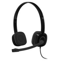 Fone Headset Logitech Com Microfone H151 24952