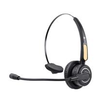 Fone headset office sem fio microfone bluetooth 5+ preto hs-201