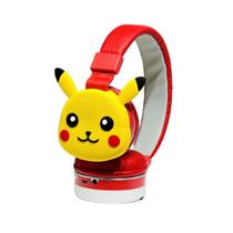 Fone Headset Over-Ear Bluetooth Wireless Pikachu