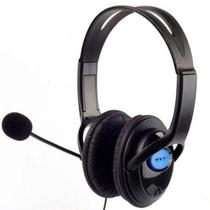 Fone Headset p/ Playstation 4 - 40mm, 20Hz-20kHz, USB P2