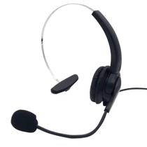 Fone Headset Telefone Fixo Fio mt 1011 - Tomate