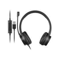 Fone Headset USB/USB-C HF1100, Preto, PH501, MULTI