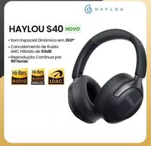 Fone Heardset Haylou S40 Anc Bluetooth 6.0 Azul Dark S35