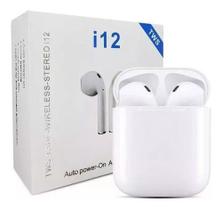 Fone I12 Tws Bluetooth V5.0 Touch Para Ios Android Com Nfe Anúncio com variação