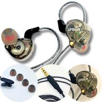 Fone In Ear Monitor Retorno Palco Isolamento Alta Definição