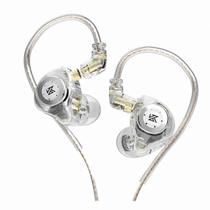 Fone In Ear Profissional Retorno De Palco Dj Gamer Cristal Sem Microfone