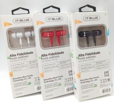 Fone Intra Auricular IT-BLUE LE-0202X com entrada P2