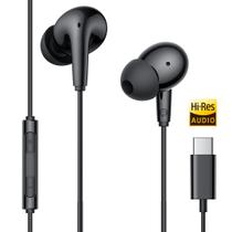 Fone Intra HiRes USB c, Microfone, Controle De Volume, DAC Integrado, Driver 12,4mm P230 USBC EDIFIER