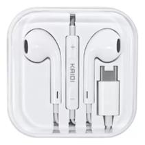 Fone Kaidi Tipoc Com Microfone Kd729 Branco Fone Kaidi Tipoc Com Microfone Kd729 Branco