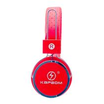 Fone Kapbom Headphone Stereo Bluetooth, Micro SD, AUX, MP3