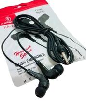 Fone KAPBOM KA735 Com Fio P2: Áudio Estéreo e Microfone Integrado