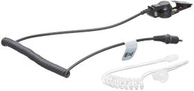 Fone Kenwood Preto com Plugue 2,5 mm em Plástico e Metal