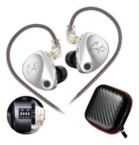 Fone Kz Castor Harman Alta Fidelidade Profissional Sem Mic Retorno Palco + Case de Transporte