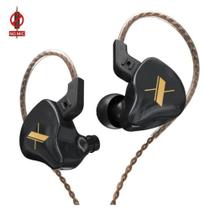 Fone Kz Edx 2 Drivers Retorno De Palco Sem Microfone In-ear Preto
