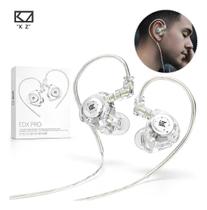 Fone KZ EDX PRO Cristal sem microfone Fone KZ EDX PRO Cristal sem microfone