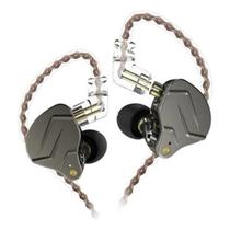 Fone KZ ZSN Pro In Ear Cinza Sem Microfone