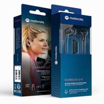 Fone motorola earbuds 2-s preto