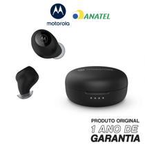 Fone Original Motorola Moto Buds 150 Bluetooth 5.0, 6h de Reprodução - Preto