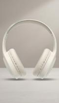 Fone Ouvido Bluetooth 5.1 Microfone Dobrável Bege Fone Ouvido Bluetooth 5.1 Microfone Dobrável Bege