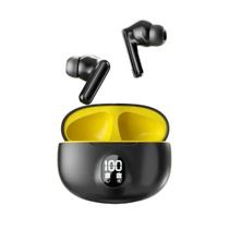 Fone Ouvido Bluetooth 5.3 TWS sem Fio Display Controle Touch