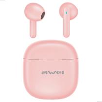 Fone Ouvido Bluetooth Awei IA Tradução Simultânea e Cancelamento Ruído ENC T68 TWS Sem Fio