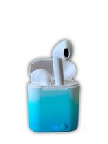 Fone Ouvido Bluetooth Buds Rosa / Azul