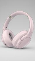 Fone Ouvido Bluetooth Cancelamento Ruído ANC Rosa Fone Ouvido Bluetooth Cancelamento Ruído ANC Rosa