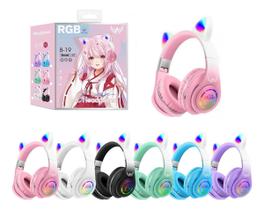 Fone Ouvido Bluetooth Infantil Coelho Led Menino Menina Luxo Fone Ouvido Bluetooth Infantil Coelho Led Menino Menina Luxo