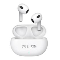 Fone Ouvido Bluetooth Multilaser Pulse PH414 Branco Pct /1