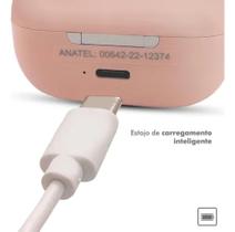 Fone Ouvido Bluetooth Sem Fio Intra Auricular Megasonic TW925 Rosa Fone Ouvido Bluetooth Sem Fio Intra Auricular Megasonic TW925 Rosa