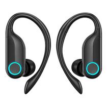 Fone Ouvido Bluetooth Tws Sem Fio 5.3 Super Esportivo Preto