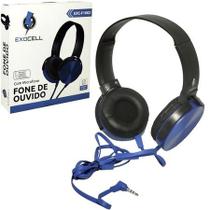 Fone Ouvido C/Microfone Exocell Colorido Fone Ouvido C/Microfone Exocell Colorido