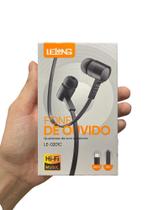 Fone ouvido com fio entrada tipo c lelong le-0201c