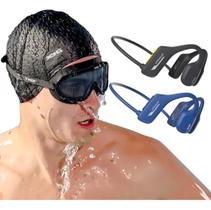 Fone Ouvido Condução Óssea Para Piscina Esportes Aquáticos