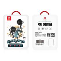 Fone Ouvido Fancy FB06 Chamadas Nítidas Confortáveis Cabo P2