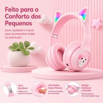 Fone Ouvido Gato Rosa Sem Fio Meninas Em Estoque Fone Ouvido Gato Rosa Sem Fio Meninas Em Estoque