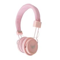 Fone Ouvido Headphone Dobrável Microfone A-896 Rosa