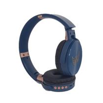 Fone ouvido headset fm mp3 super bass a-998 azul - ALTOMEX