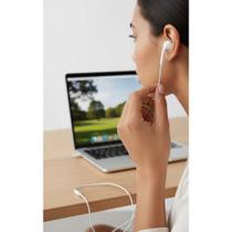 Fone Ouvido Intra-Auricular Branco c/ Conector Lightning