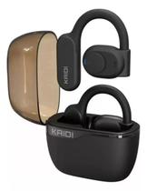 Fone Ouvido Kaidi KD792 OWS Bluetooth 5.3 Tipo Gancho Preto Cinza Earhook 1
