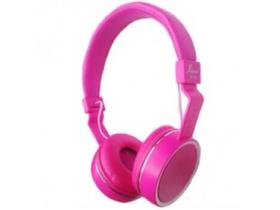 Fone Ouvido Knup Kp421 Rosa Com Volume No Fio