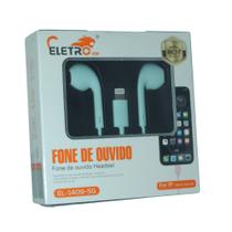 Fone Ouvido Lightning compatível com Iph Eletromex Azul Fone Ouvido Lightning compatível com Iph Eletromex Azul