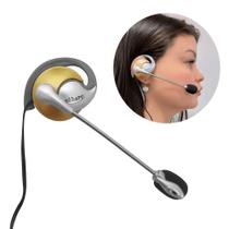 Fone Ouvido Microfone P2 Headset Call Center Telemarketing - Tatudeboa